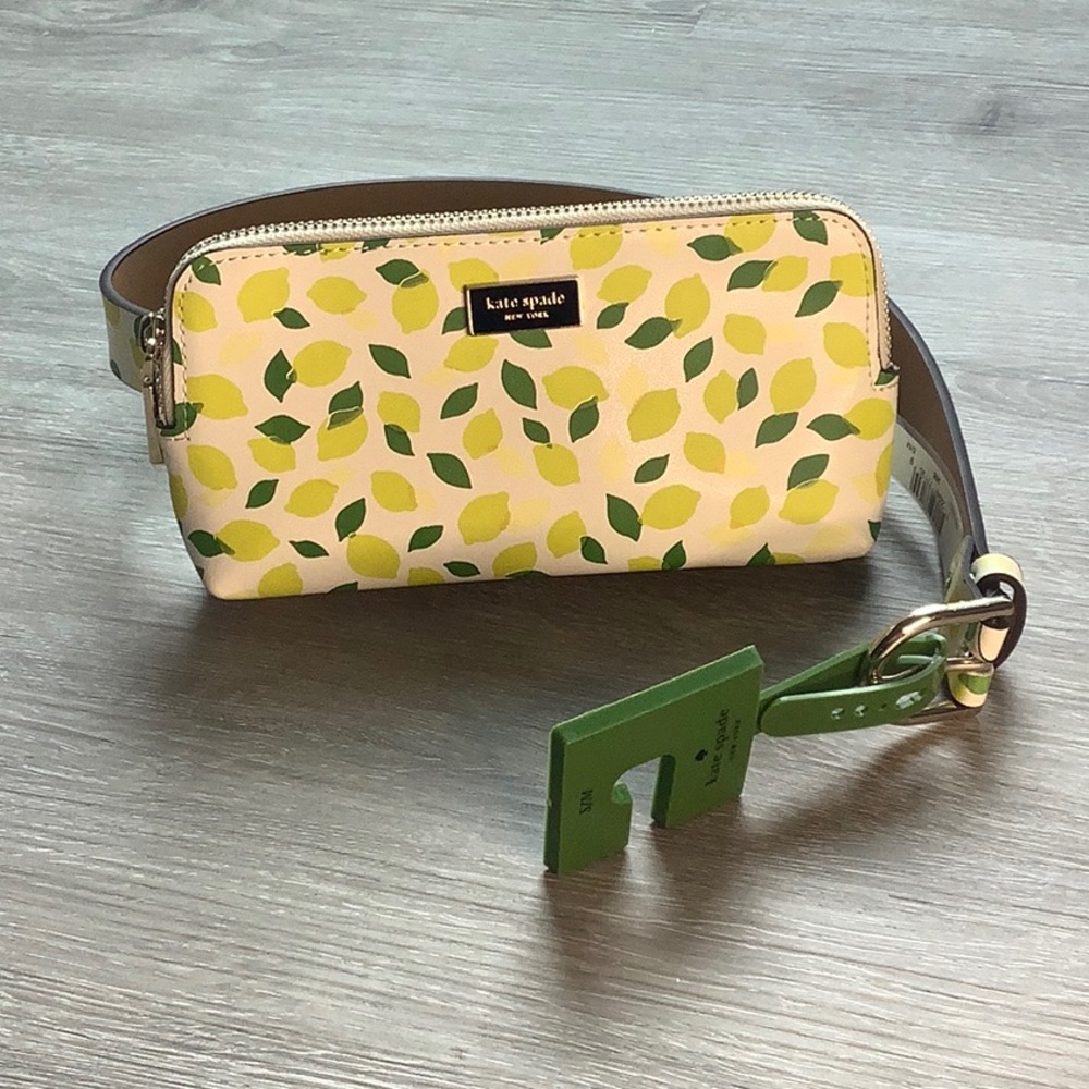 Kate Spade Lemon Print belt Bag